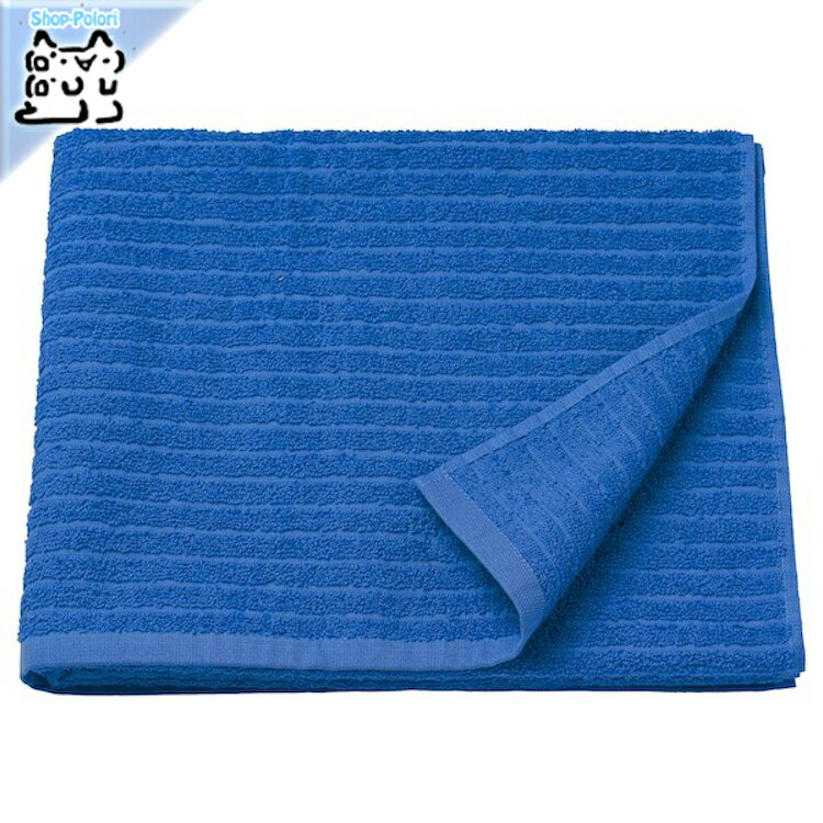 【 IKEA - イケア -】VAGSJON - ヴォーグショーン - バスタオル ブライトブルー 70x140 cm (405.762.55)のサムネイル