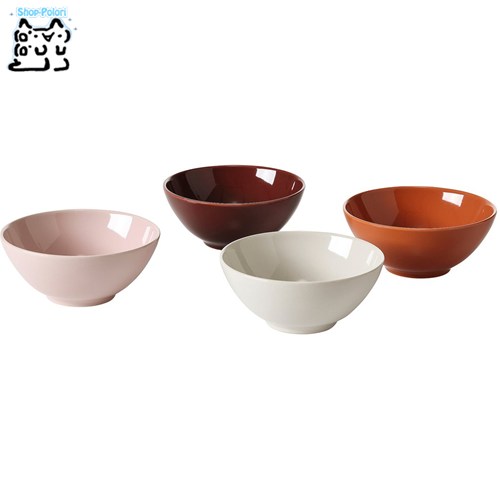 【 IKEA - イケア -】HOSTAGILLE ホスタジレ ボウル グロス ミックスカラー 12 cm 秋にインスピレーションを得たカラーのストーンウェア製ボウルセット。外が肌寒くなってきたときに、ちょっとしたスイーツや軽い一品にちょうどよいサイズです。 ■商品詳細■ ブランド IKEA 素材 せっ器 商品の大きさ 直径: 12 cm 高さ: 5 cm 容量: 24.3 cl セット内容: 4 ピース 主な特徴 - 電子レンジ使用可 - 食器洗い機対応 お手入れ方法 電子レンジ対応 食器洗い乾燥機対応 初めてご使用になる前に、本製品を洗ってください ■お届け状態■ 簡易梱包で発送いたします ※梱包に使用済みのダンボール紙などを再利用する場合、また化粧箱に送付状を直接貼付する場合ございますので予めご了承ください ※ご注意※ ※IKEA商品に関しまして※ IKEA商品に関しましては、納品書などは添付しておりません。 納品書、領収書が必要な場合、お問い合わせいただきましたら別途郵送にてお送りいたします。 ※製品の開梱・組み立てについて 組み立てが必要な商品の組み立て不備、組み立て不備による使用に際しての事故、及び商品の破損については保証外となります。 ※ご注文時のタイミングで在庫切れ、廃盤となっている場合がございます。その場合発送までにお時間を頂く場合、またご注文を一度キャンセルさせて頂く事がございます【 IKEA - イケア -】HOSTAGILLE ホスタジレ ボウル グロス ミックスカラー 12 cm