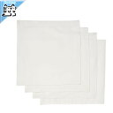 【 IKEA - イケア -】FROJDA -フロイダ- ナプキン ホワイト 30x30 cm 4 ピース (605.814.54)