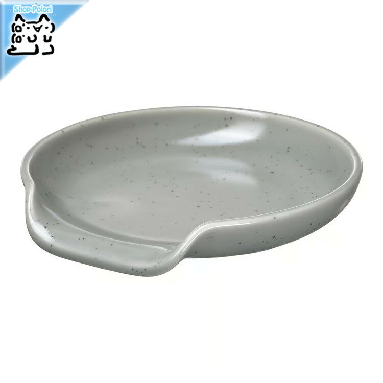 【 IKEA - イケア -】RODSYRA -ロードスィーラ- おたま置き ライトグレーブルー 12 cm(006.096.77)