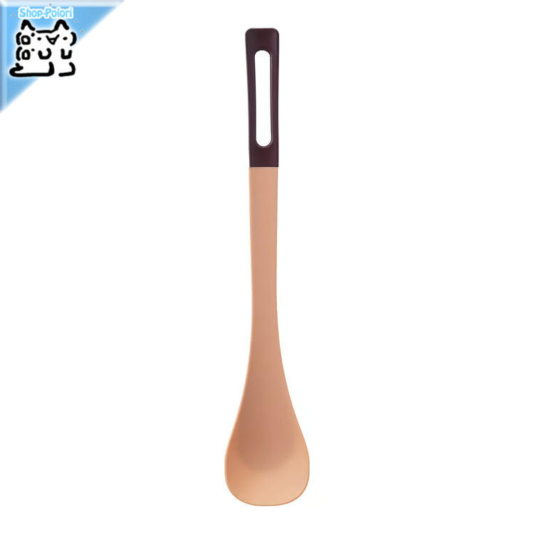 【 IKEA - イケア -】KNORRHANE -クノールハネ- 調理用スプーン ライトオレンジ/ダークレッド 33 cm (505.996.66)