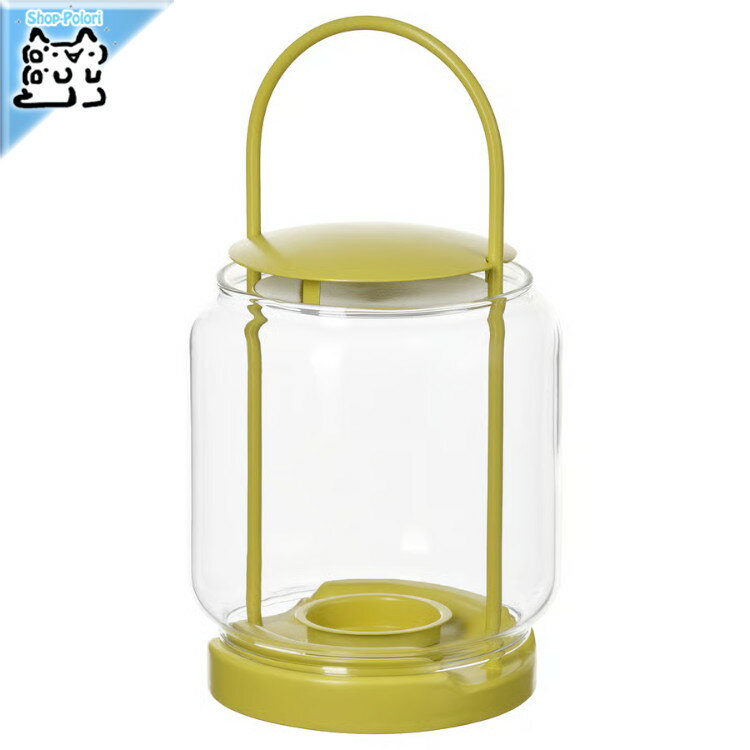 樂天商城 - 【 IKEA - イケア -】TOFSAND -トフサンド- ティーライト用ランタン 室内/屋外用 イエロー 21 cm (306.196.32)