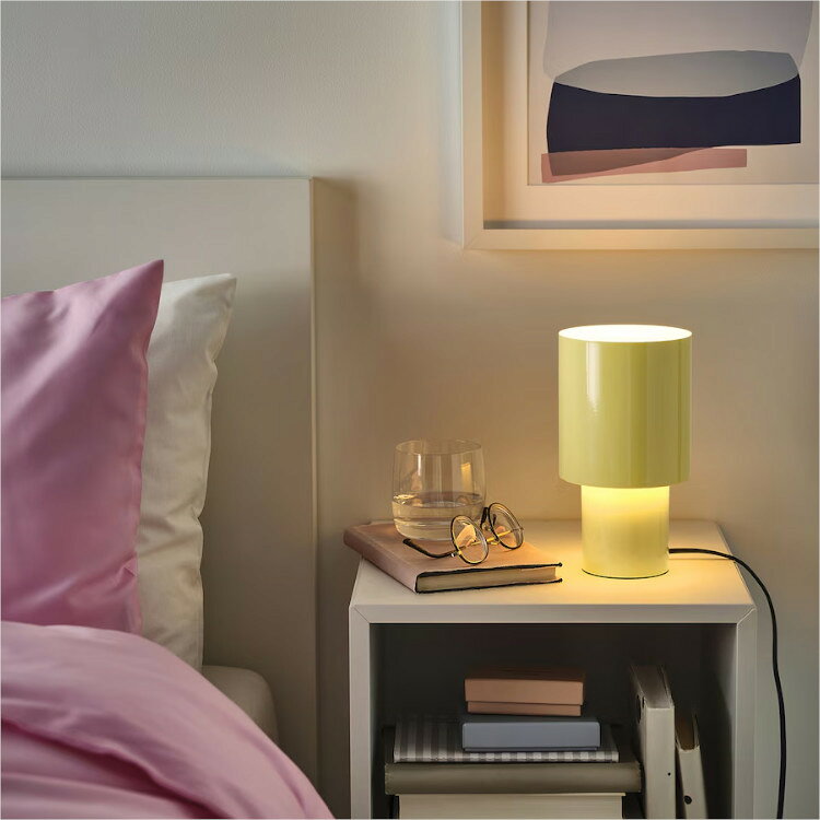 【 IKEA - イケア -】SPETSBOJ -スペッツボイ- テーブルランプ 調光可能/イエロー 22 cm (505.838.54) [2]