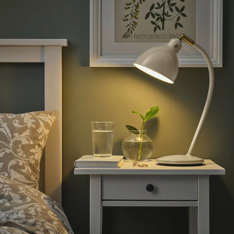 【 IKEA - イケア -】RODFLIK -ロードフリーク- デスクランプ ライトベージュ 16x43 cm(705.834.38) [3]