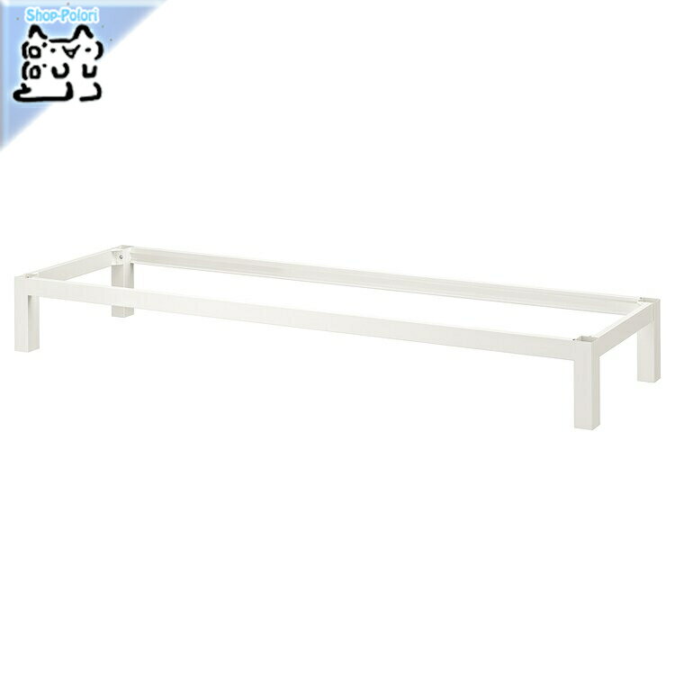 【 IKEA - イケア -】KALLAX -カラックス- シェルフユニット 下部フレーム ホワイト 146x39x18 cm (205.018.93)