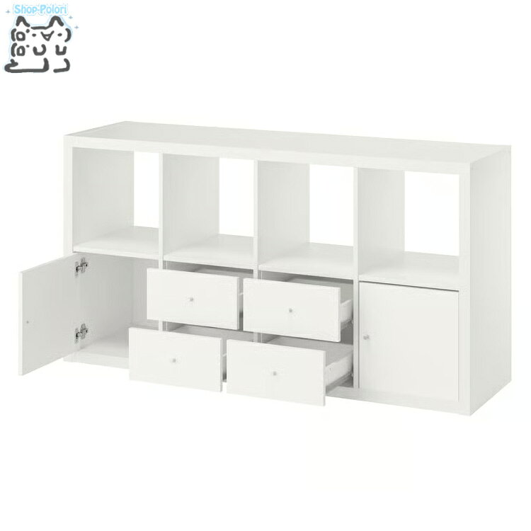 楽天市場】オープンシェルフ イケア（カラーホワイト）（収納家具
