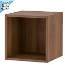 【 IKEA - イケア -】EKET -エーケト- 書棚 本棚 ウォールキャビネット ブラウン ウォールナット調 35x35x35 cm (405.305.78)