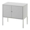 【IKEA -イケア-】LIXHULT -リックスフルト- キャビネット メタル グレー 60x35 cm 803.286.78 