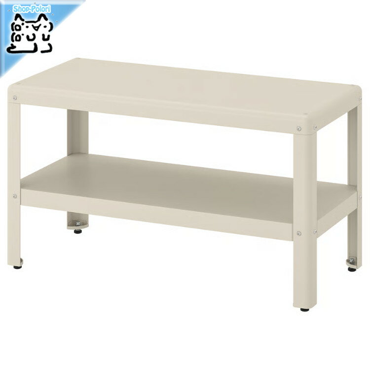 【 IKEA - イケア -】KOLBJORN -コールビョーン- シェルフユニット ベージュ 屋外用/室内 80x45 cm (90..