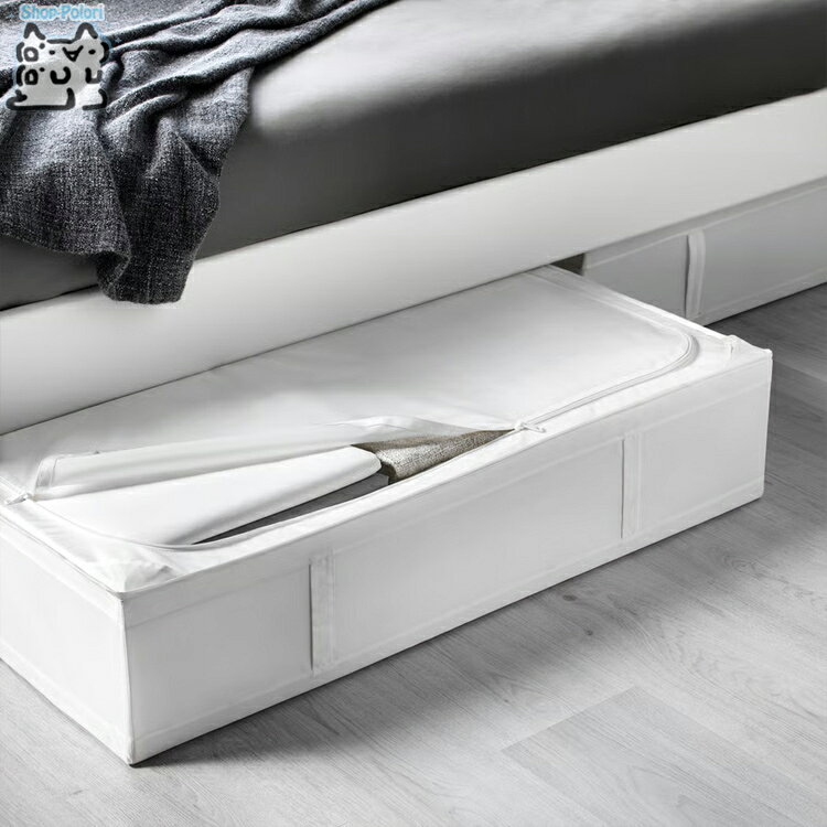 【 IKEA - イケア -】SKUBB - スクッブ - 衣類収納ケース ホワイト 90×53×19 cm (005.910.50) 衣類収納 布団収納