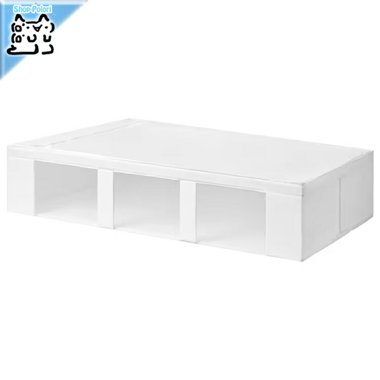 【IKEA -イケア-】SKUBB - スクッブ - 衣類収納ケース メッシュ窓付き ホワイト 93×55×19 cm (205.733.66) 1