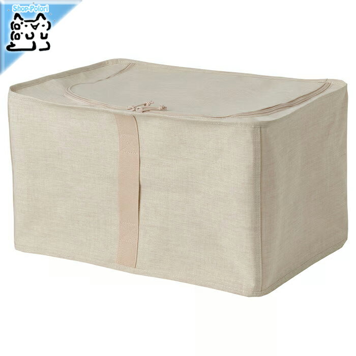 樂天商城 - 【 IKEA - イケア -】PURRPINGLA - プルピングラ - 収納ケース テキスタイル/ベージュ 34x51x28 cm 衣類収納 (206.122.59)