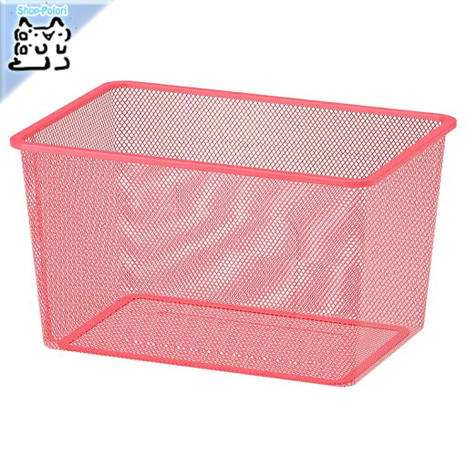 【 IKEA - イケア -】TROFAST -トロファスト- メッシュ収納ボックス ライトレッド 42x30x23 cm (705.184.57) 【 IKEA - イケア -】TROFAST -トロファスト- メッシュ収納ボックス ライトレッド 42x30x23 cm (705.184.57)