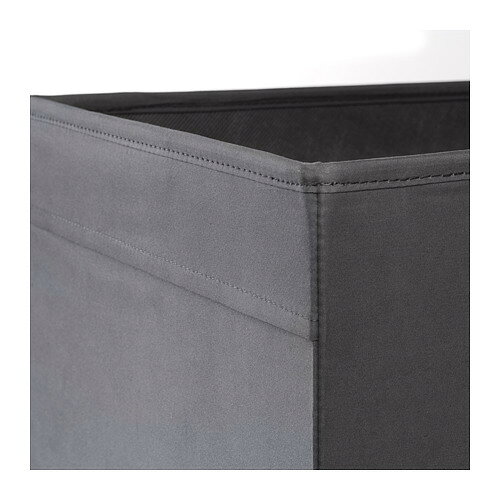 【 IKEA - イケア -】DRONA -ドローナ- 収納ボックス ダークグレー 33x38x33 cm ボ...
