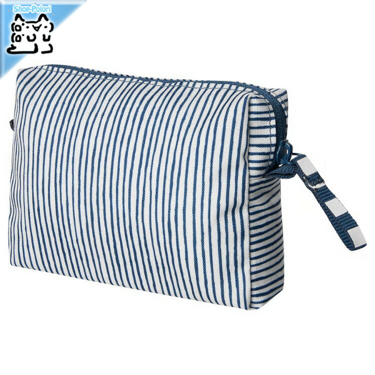 樂天商城 - 【 IKEA - イケア -】EKAAN -エーカオーン- アクセサリーバッグ 模様入り 16x4x11 cm (906.335.69)
