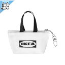 【 IKEA - イケア -】KNOLIG -クノーリグ- キーリング S ネコ模様 9x7 cm (606.045.30)