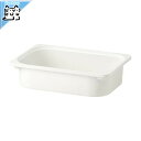 【 IKEA - イケア -】TROFAST -トロファスト- 収納ボックス ホワイト 42x30x10 cm Sサイズ (305.820.73)