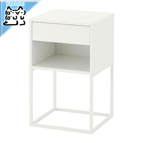 IKEA --VIKHAMMER -ϥ- ٥åɥɥơ֥ ۥ磻 40x39 cm (803.889.74)