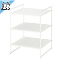 【 IKEA - イケア -】JONAXEL -ヨナクセル- シェルフユニット ホワイト 50x51x70 cm (604.313.13)(3)