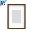 【 IKEA - イケア -】RODALM -ローダルム- フレーム ウォールナット調 21x30 cm (705.500.46)