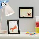 【 IKEA - イケア -】FISKBO -フィスクボー- フレーム ブラック 13x18 cm (803.004.48)