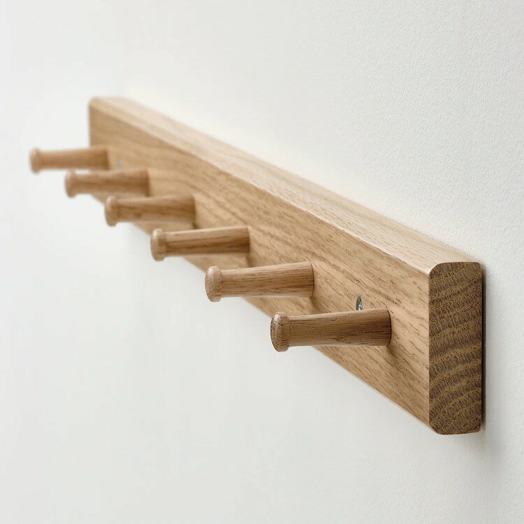 【 IKEA - イケア -】HOVOLM -ホーヴォルマ- ラック ノブ6個付き オーク 57 cm (905.000.60) [3]