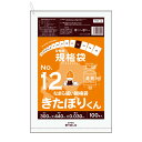 【バラ販売】FHH-12bara 北海道規格 ひも付 規格袋 12号 0.030mm厚 透明 100枚 きたぽりくん/ポリ袋 袋 平袋 保存袋 北海道ひもつき規...