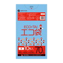 【まとめて10ケース】LN-76-10 ごみ袋 70リットル 0.050mm厚 青 10枚x30冊x10箱/ポリ袋 ゴミ袋 エコ袋 平袋 袋 青色 70L サンキョウプラテック 送料無料 まとめ買い あす楽 即納 即日発送 病院 介護 施設 カラー