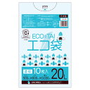 品番 LN-28eco 横×縦×厚さ(mm) 500x600x0.030 1冊あたりの枚数 10枚入り 1箱あたりの冊数(合計枚数) 100冊入り(1000枚/箱) 色 透明 材質 LLDPE 再生材料(再生プラスチック)を使用したエコマーク認定商品です。 持続可能な発展による循環型社会の形成を目指す、グリーン購入法に適合しています。 低密度ポリエチレンのツルツル素材の透明ポリ袋です。 0.030mm厚でありながら、強度も抜群。 丈夫で柔軟性に優れ縦横バランスのある強度を持った商品です。 20Lペールに適した大きさです。 家庭用や一人暮らしの方にも便利な大きさです。 ※リニューアルに伴い、パッケージ等予告なく変更する場合がございます。 予めご了承ください。エコマーク付きポリ袋20L　透明　0.030mm厚　ケース（箱）