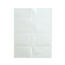 アスベスト廃棄物回収袋 (外袋) 小サイズ 透明 45x60cm 0.15mm厚 100枚 ASB-450N/ポリ袋 袋 アスベスト回収袋 石綿回収袋 石綿 廃...