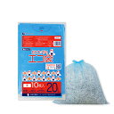 ごみ袋 20リットル 薄手 青 50x60cm 0.015mm厚 10枚x100冊x10箱 KN-21-10/ポリ袋 ゴミ袋 エコ袋 平袋 袋 20l サンキョ...