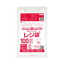 【まとめて10ケース】レジ袋 厚手 西日本 45号 (東日本45号) ブロック有 30x53cm マチ14cm 0.019mm厚 乳白 100枚x30冊x10箱 RS-45-10/レジ 手さげ袋 買い物袋 ゴミ袋 袋 45号 LL サンキョウプラテック 送料無料 まとめ買い あす楽 即納