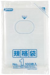 1枚あたり0.60円 規格袋：1号/透明/0.03mm厚/1箱 200冊入 20000枚入