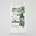 1枚あたり2.14円 エコスタイル レジ袋エコタイプ:Lサイズ/乳白色/0.013mm厚 西日本40号/東日本30号 30冊入 3000枚入