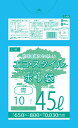1枚あたり11.5円 エコスタイル:45L(リットル)/青/0.030mm厚/6箱 ポリ袋 ゴミ袋 ごみ袋 360冊入 3600枚入