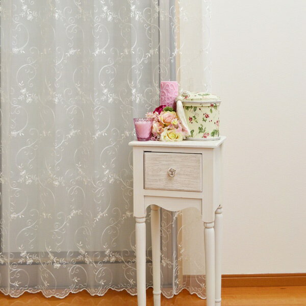 ●日本製● 高級刺繍レースカーテン 