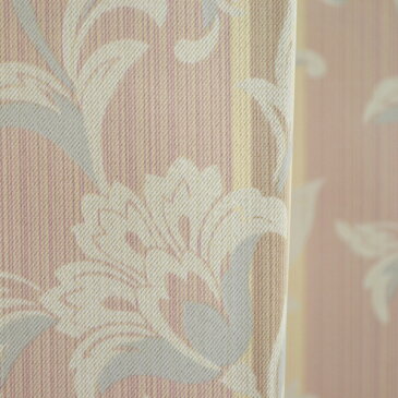 オーダーカーテン 「レガシー」 遮光カーテン 丸洗いできるカーテン ローズ グリーン カーテン ストライプ 定番柄で根強い人気♪ シンプル シック