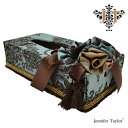 ジェニファーテイラー【送料無料】【カーライル】ティッシュボックス JENNIFER TAYLOR Carlisle グリーン アメリカ カルトナージュ リボン 輸入 ティッシュBOX インテリア ティッシュケース 新生活