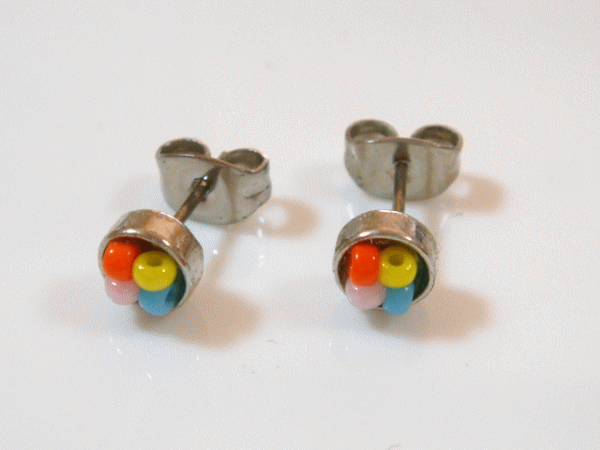 訳あり処分!70%OFF〜/陳列品/くすみあり/めちゃ安/ピアス/Tokp-100