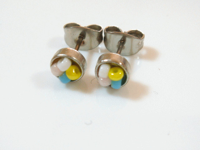 訳あり処分!70%OFF〜/陳列品/くすみあり/めちゃ安/ピアス/Tokp-101