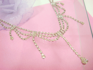 ラインストーンチョーカーRIN-16