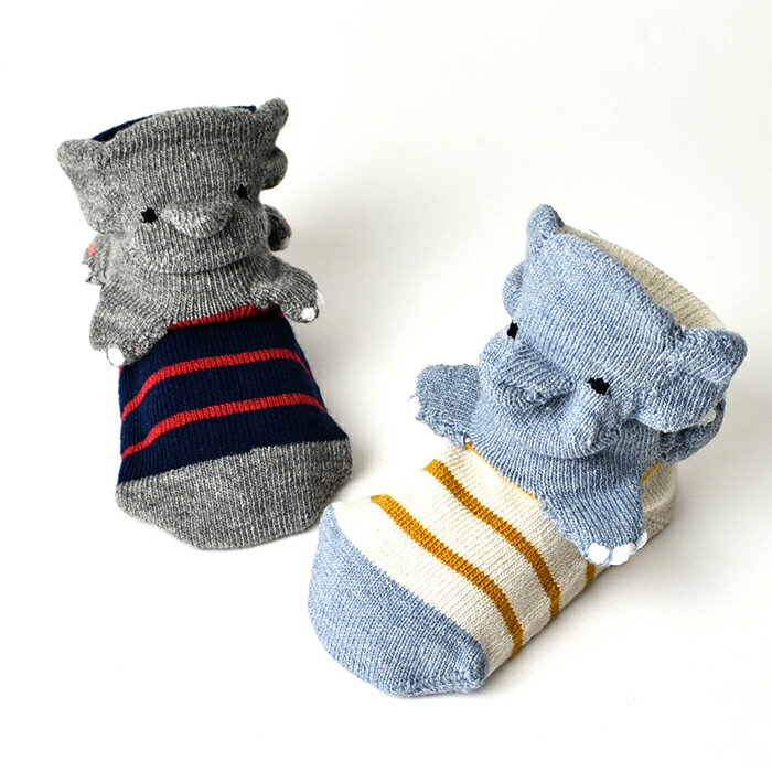  ポプキンズ POP UP SOX ポップアップソックス「ぞう」Sサイズ 適応サイズ 13〜16cm 出産祝い POMPKINS 赤ちゃん ベビー靴下 贈り物