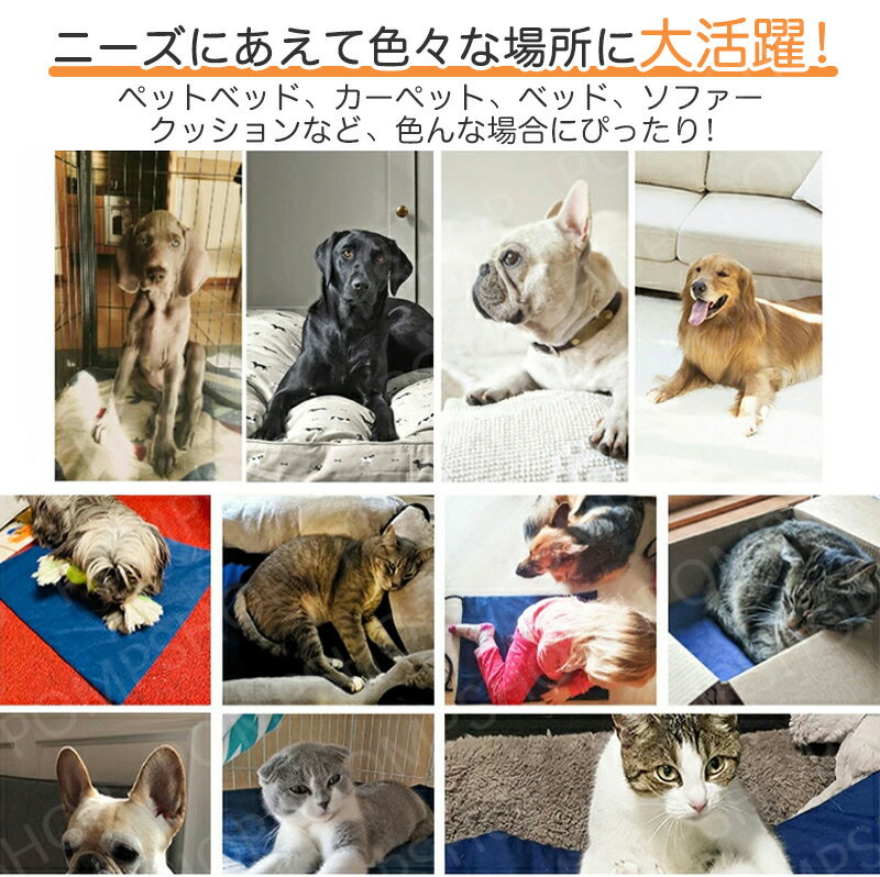 【送料無料】ペット用 ホットカーペット 電気毛布 掛け 敷き 全4色 犬 猫 動物 寒さ対策 暖房器具 ふわふわ 洗える USB 3段階温度調節 電気掛敷毛布 電気掛毛布 電熱マット ブランケット 加熱パッド 25*35cm/35*45cm 2サイズ選べる