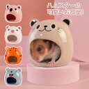 【送料無料】ハムスター ハウス 陶器 小動物 用品 熱中症対策 暑さ対策 ゲージ ケージ 小屋 冷たい 夏 洗える 陶器 清潔 ずっと使える オールシーズン 長...