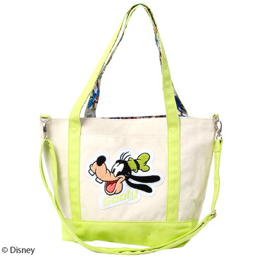 【Disney(ディズニー)】グーフィー/リバーシブル2wayトートバッグ