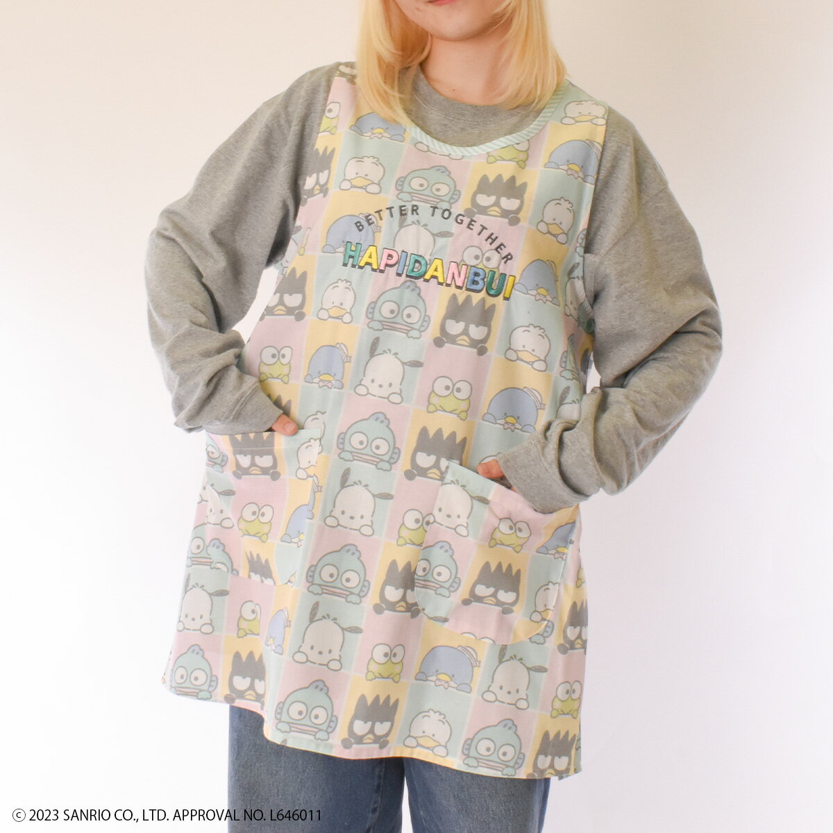 【Sanrio characters】総柄エプロン(L.W.C. SELECT)