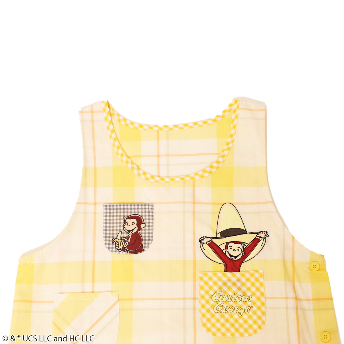 L.W.C OFFICIAL ONLINE STOREの【おさるのジョージ】6ポケット/エプロン(L.W.C. SELECT)｜アングル2