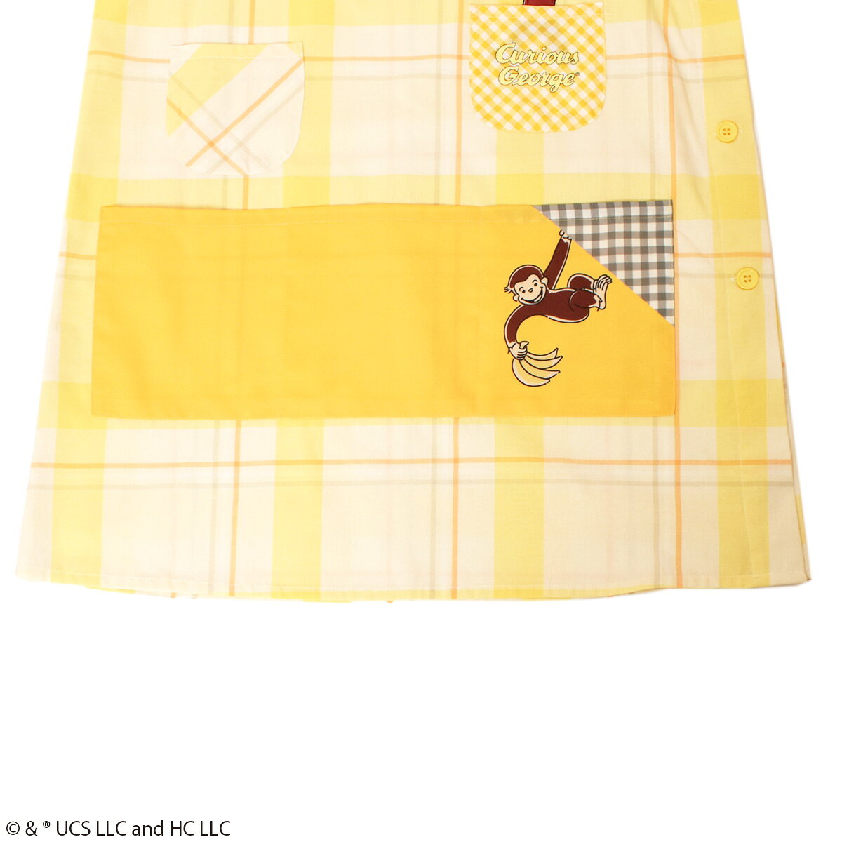 L.W.C OFFICIAL ONLINE STOREの【おさるのジョージ】6ポケット/エプロン(L.W.C. SELECT)｜アングル3
