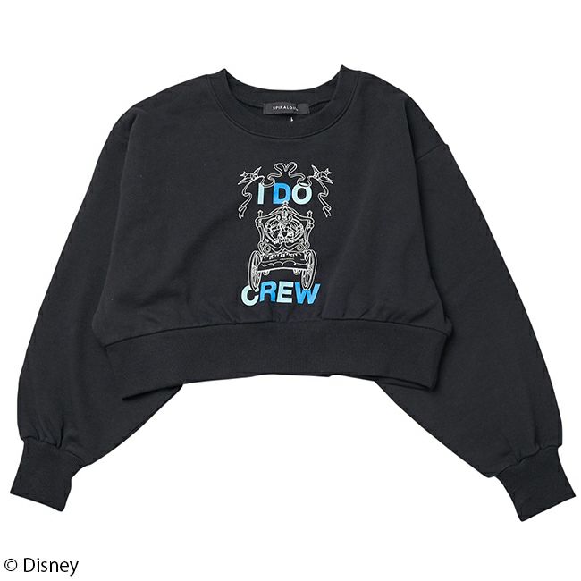 【Disney(ディズニー)/シンデレラ】裏毛ショートトップス(4GEEKs by SPIRALGIRL)のサムネイル