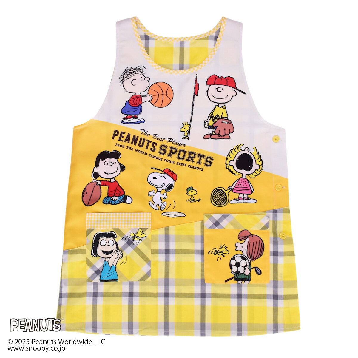 【PEANUTS】みんなでわいわいスポーツ/エプロン(L.W.C. SELECT)